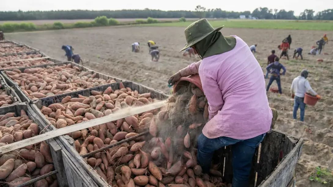 Seasonal potato sourcing from trusted growers